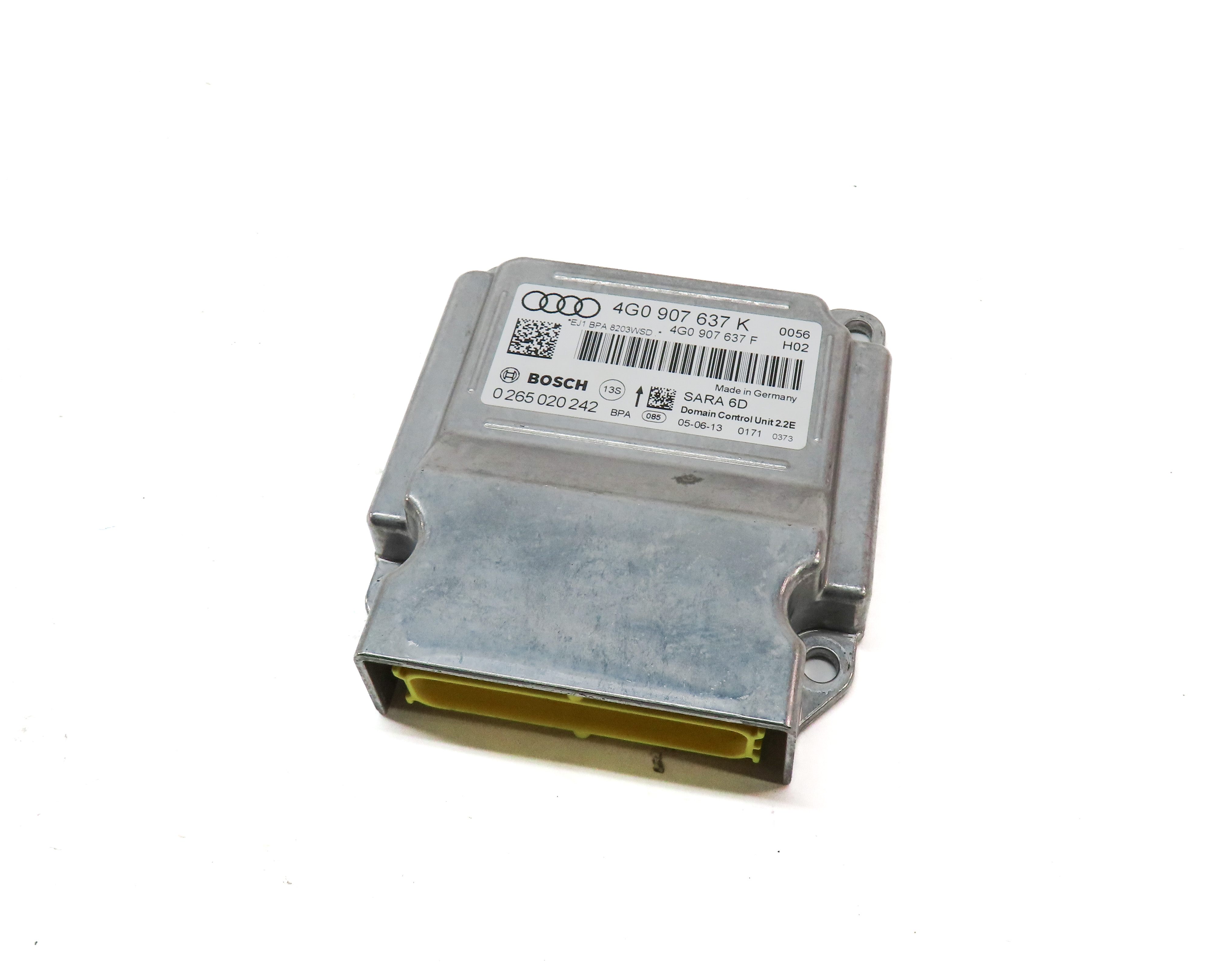 2014 AUDI A6 (C7 4G) YAW TURN RATE SENSOR CONTROL MODULE — exact item pictured